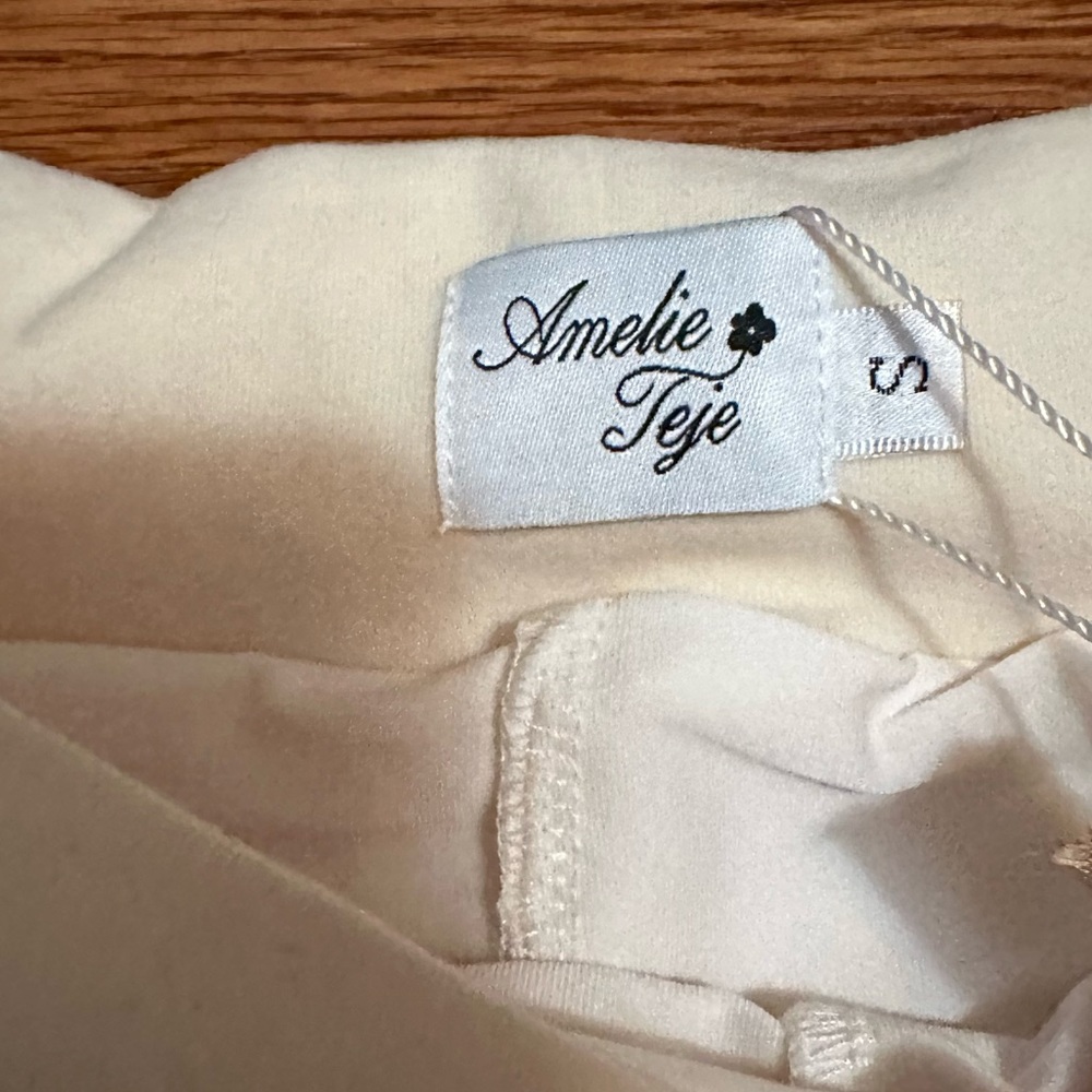 Amelie Tejie Tie Up Skort in Buttercream (NWT) - Picture 10 of 11